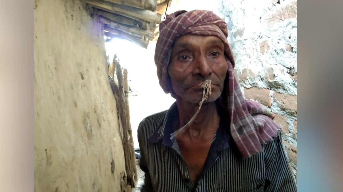 Stitched the person mouth and tied it with a rope and threw it on the railway track