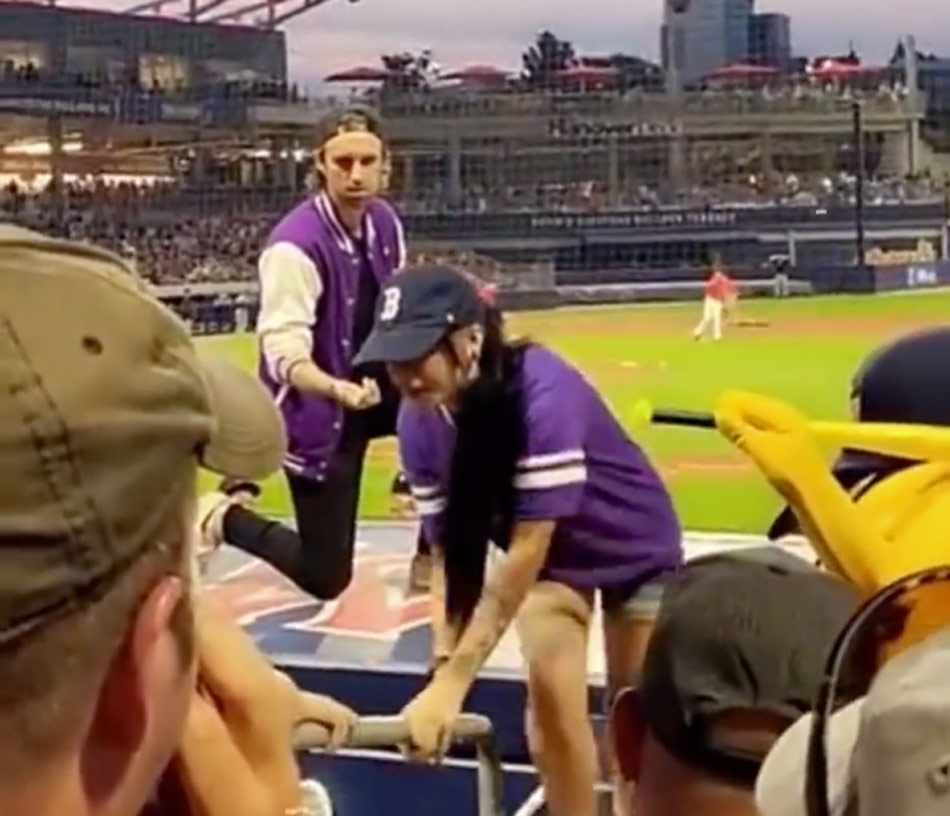 Woman runs away from partner proposal