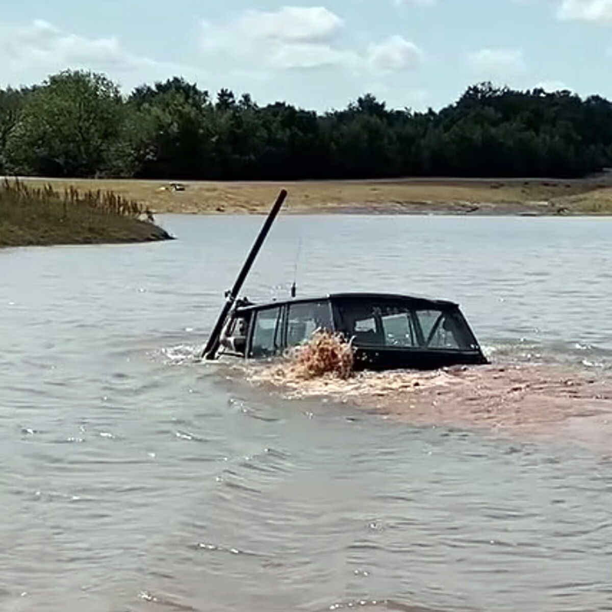 Land Rover submarine