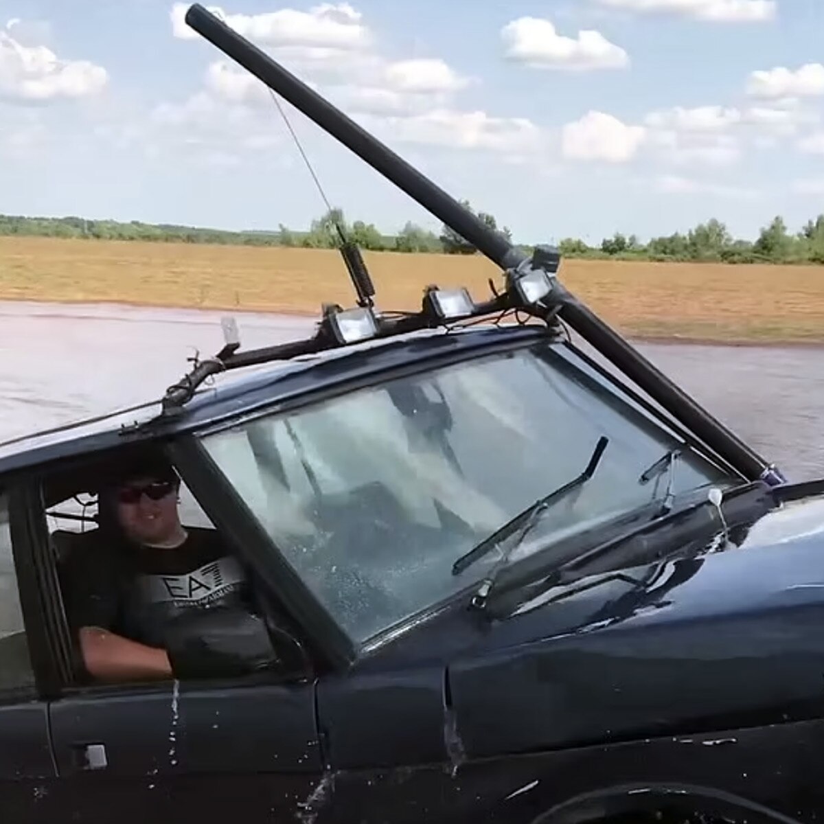 Land Rover submarine