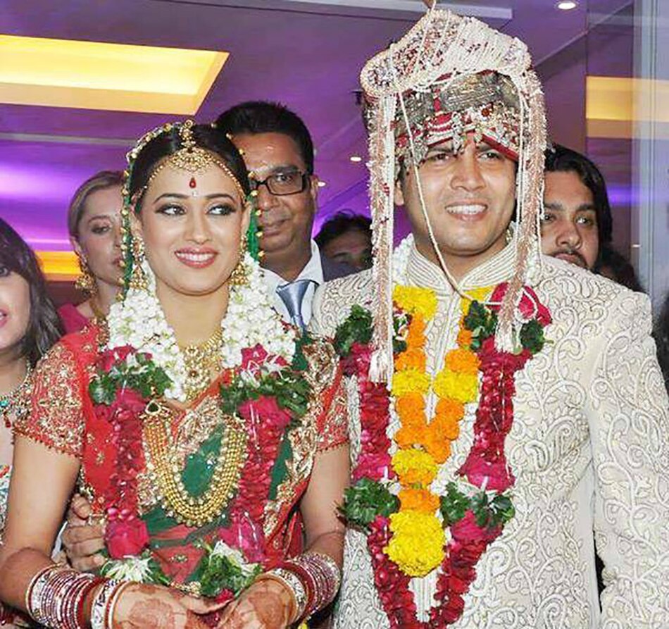 श्वेता तिवारी और राजा चौधरी 