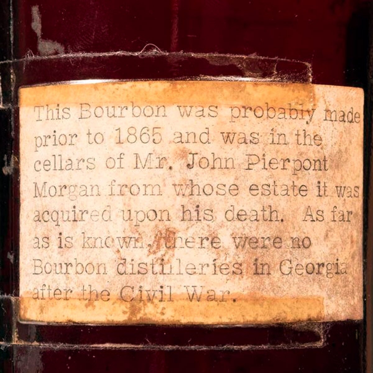 oldest whiskey Ingledew