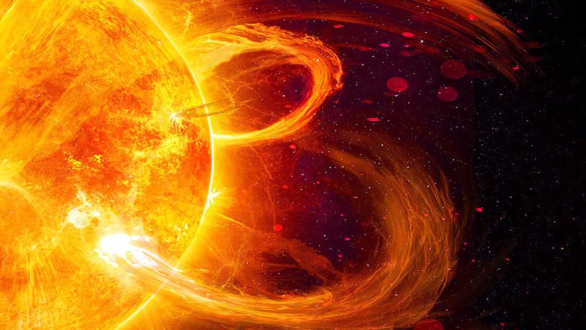 Massive Solar Storm