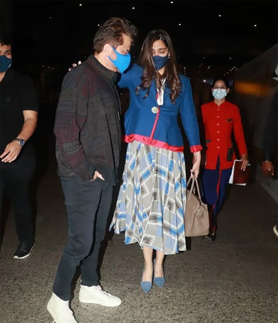 सोनम-अन‍िल 