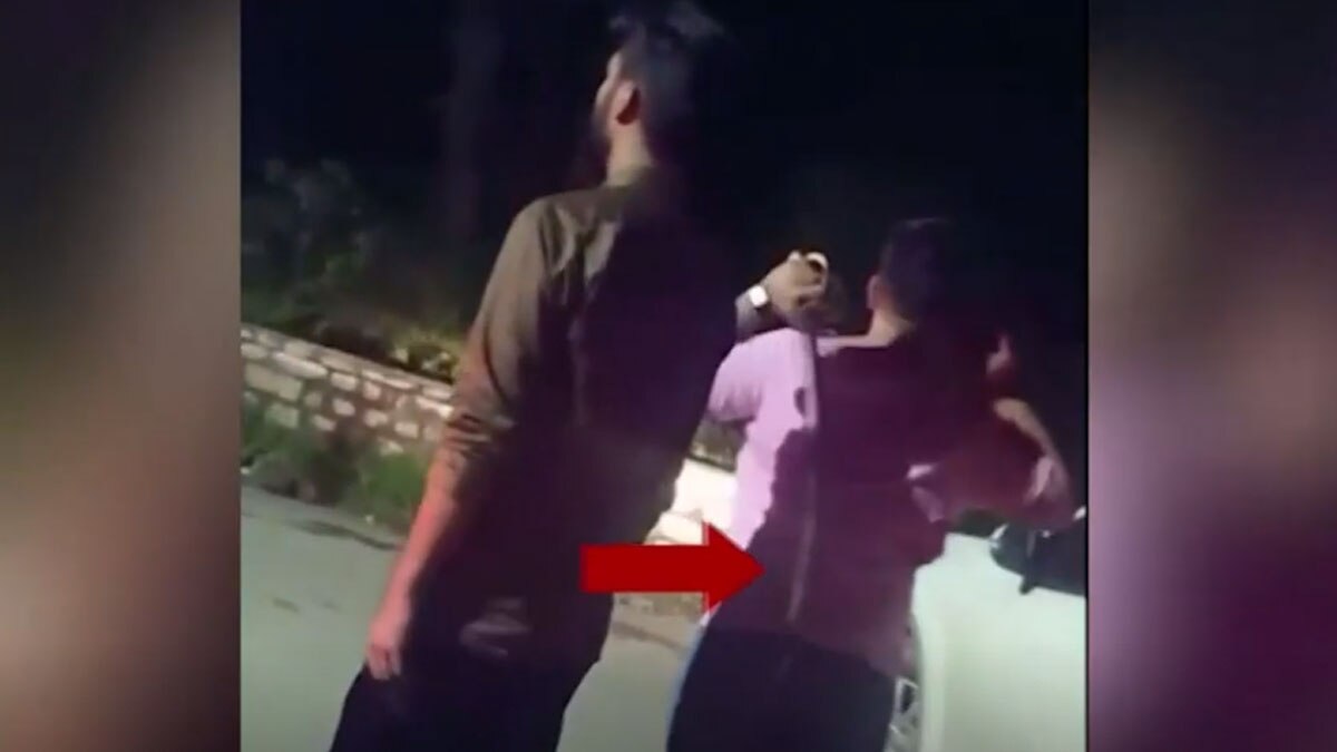 मनाली में पर्यटकों ने की बीच सड़क गुंडागर्दी 