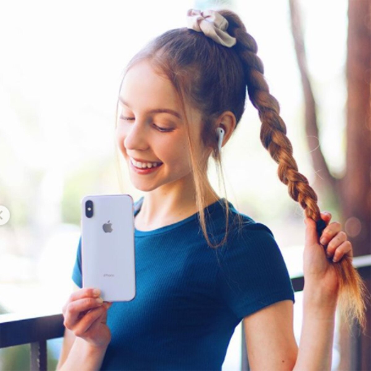 Woman looking younger