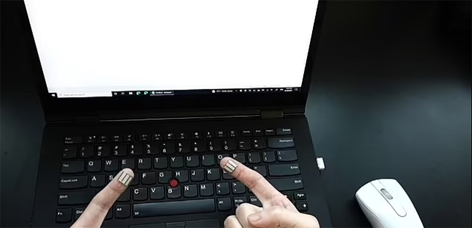 Power through fingers