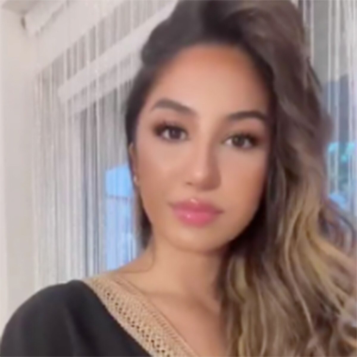 Woman lookin younger than age