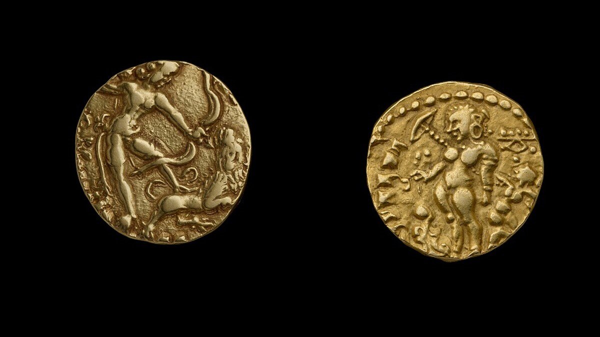 1600 साल पुराना सोने का सिक्का गायब