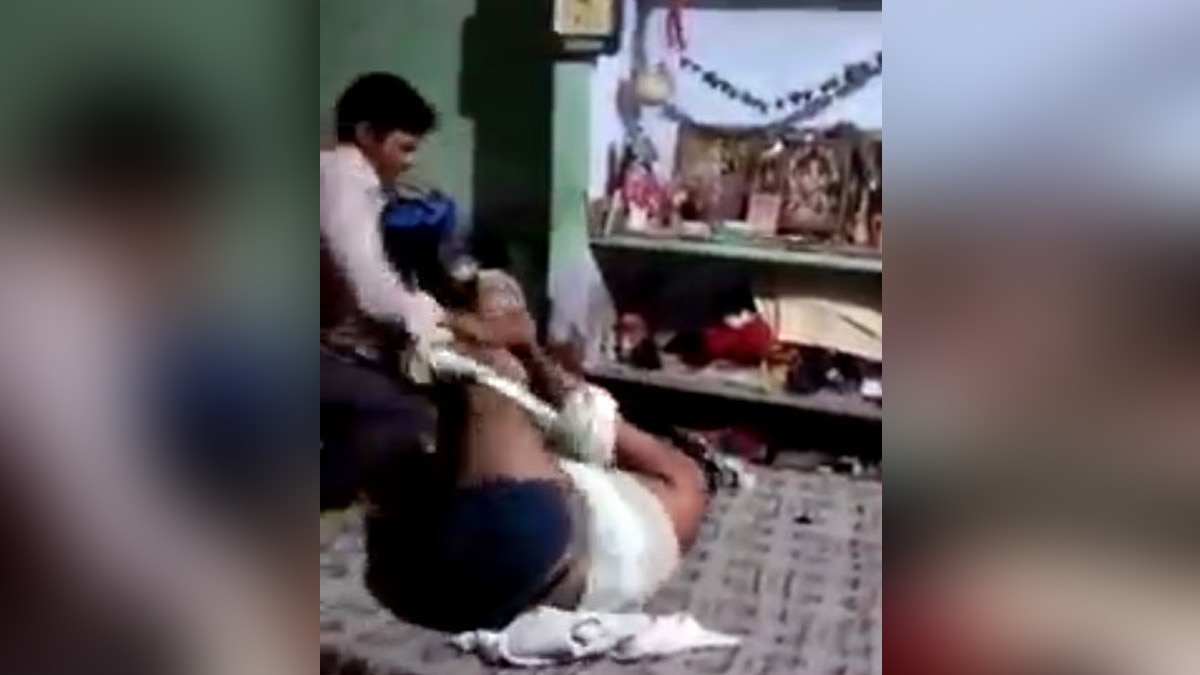 जीजा की पिटाई