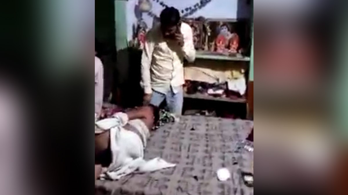 जीजा की पिटाई