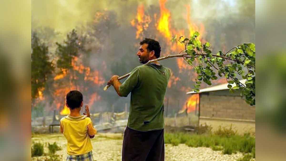 Pray for Turkey is Burning