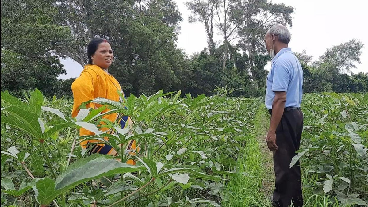 दिहाड़ी मजदूर ने बंजर जमीन को उपजाऊ बना दिया  