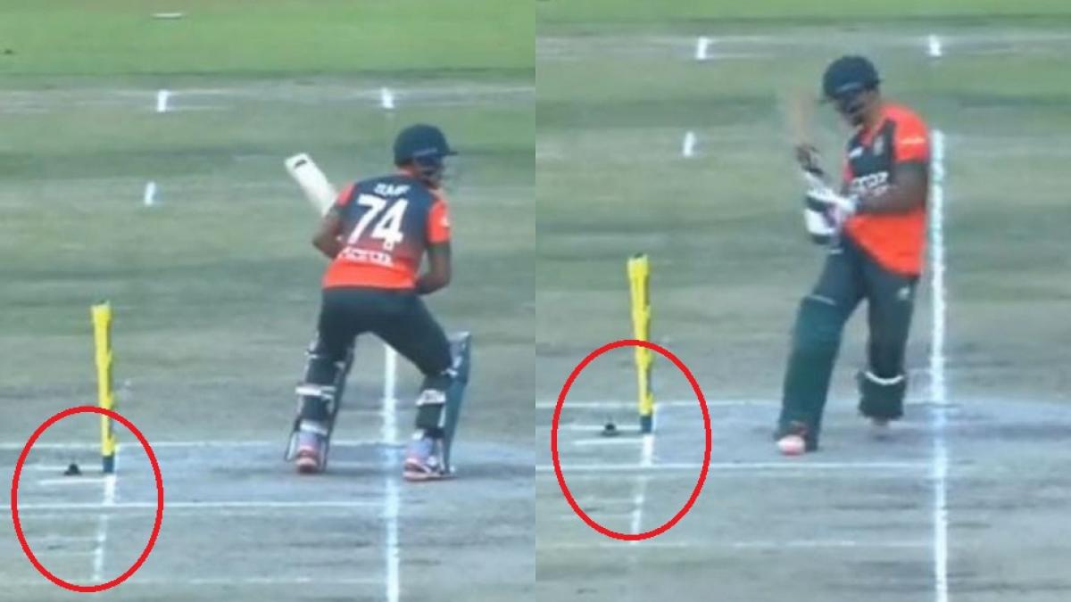 गेंदबाज ने नहीं 'भूत' ने बल्लेबाज को किया आउट? लोग हैरान, Video वायरल
