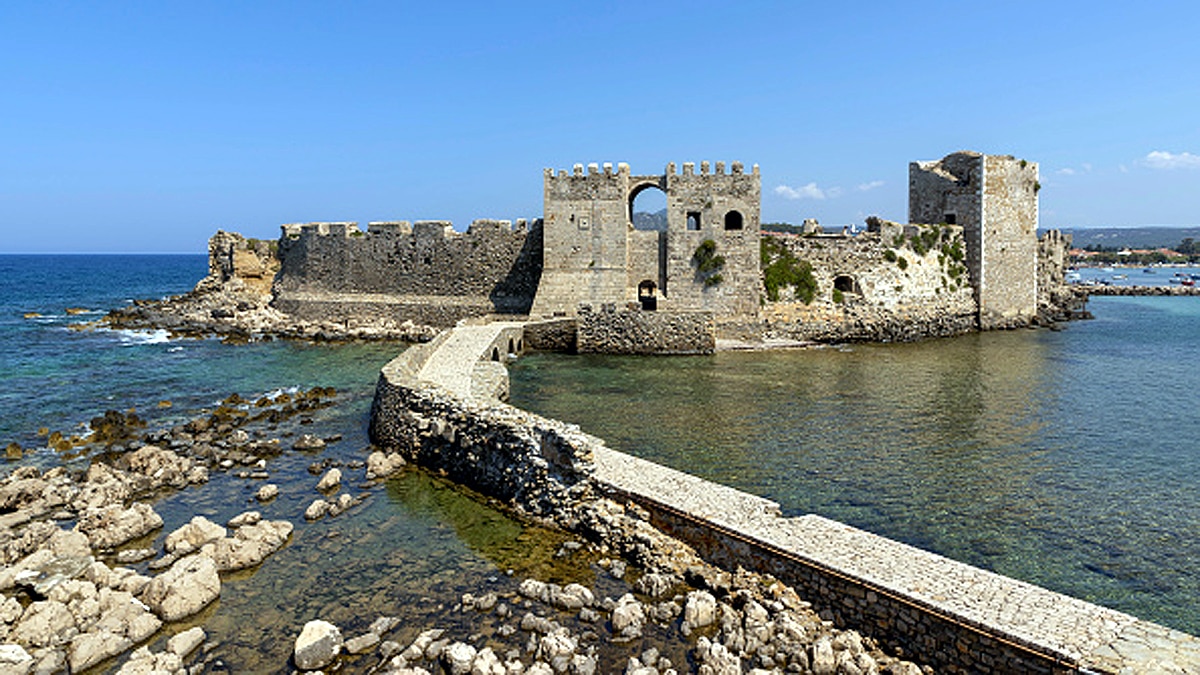 Roman road Venice lagoon