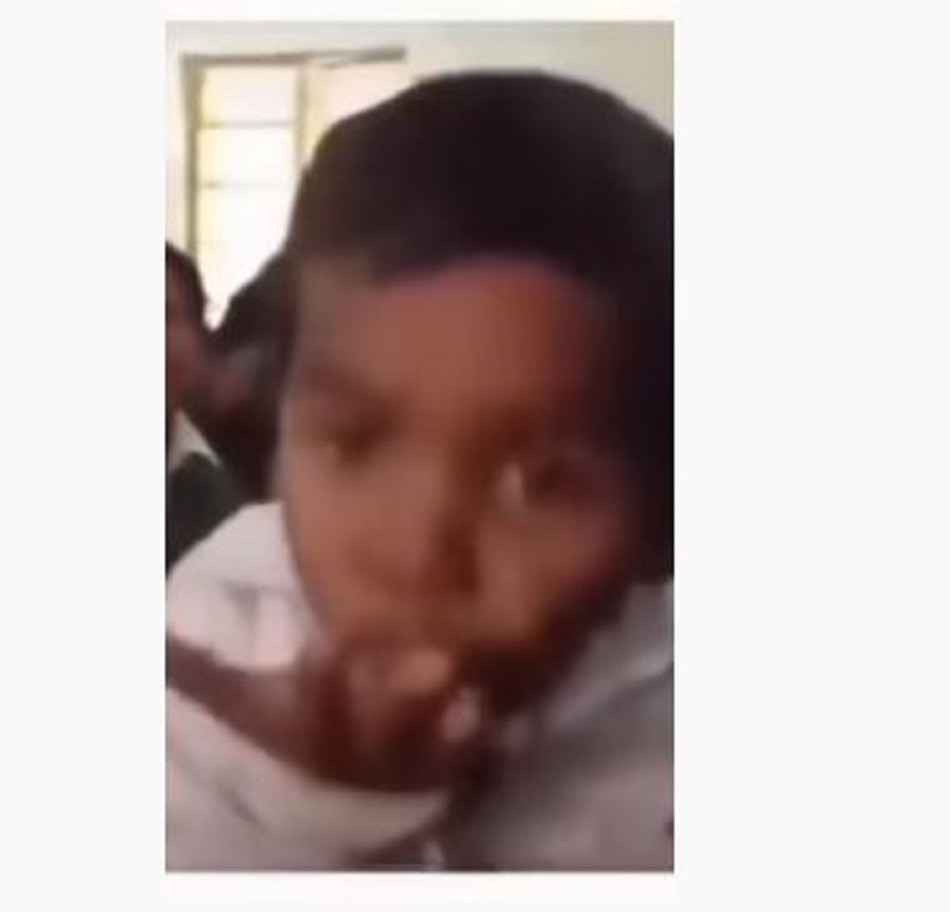 Funny video of a government school child