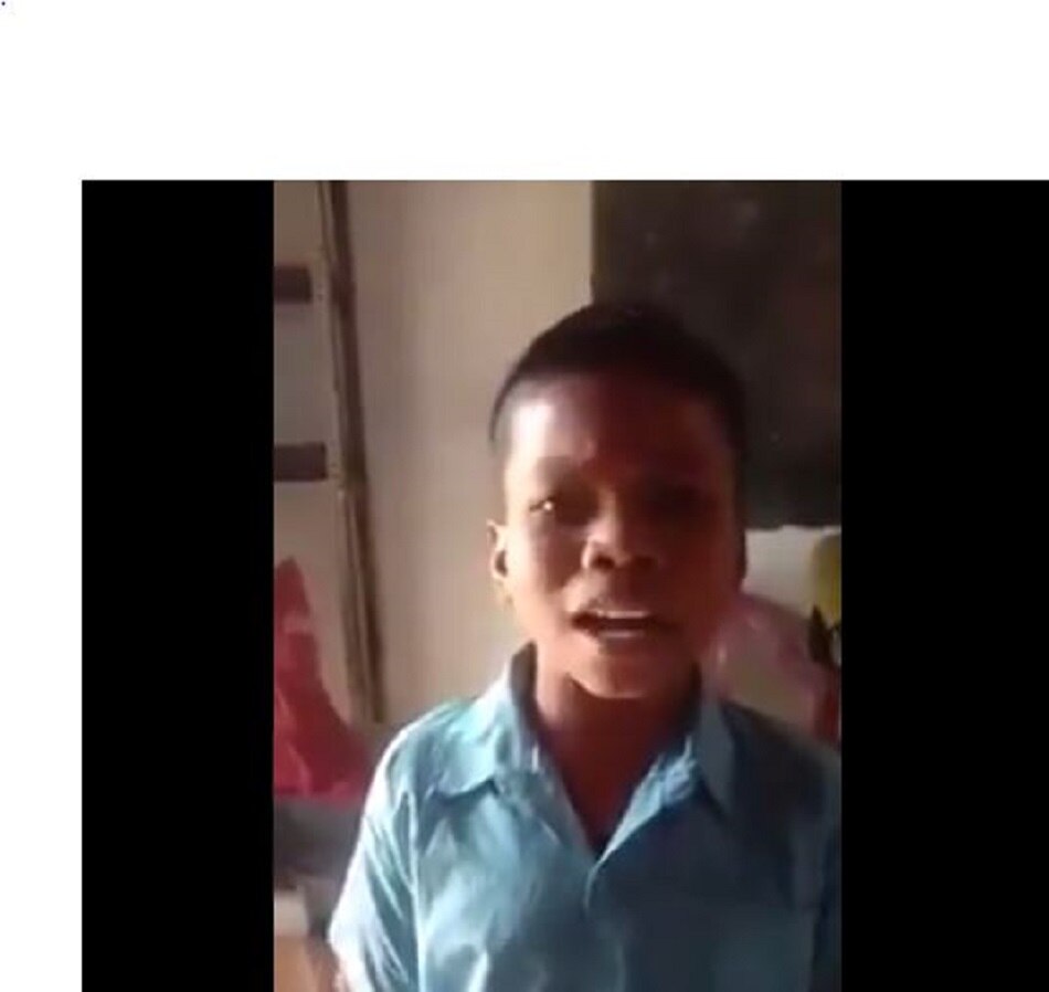 Funny video of a government school child