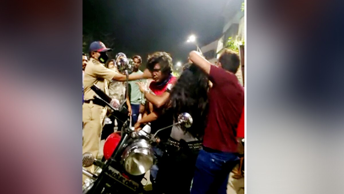 People beat up boy and girl