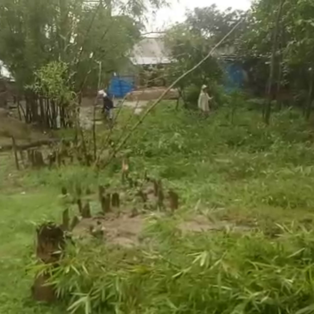 Mosque got submerged in river