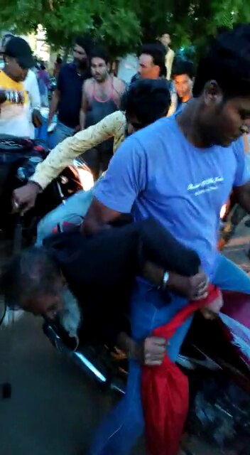 Aghori beating Viral video