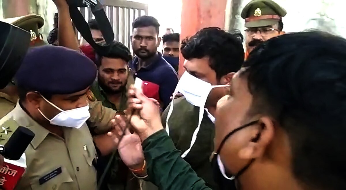 Youth climbed on water tank