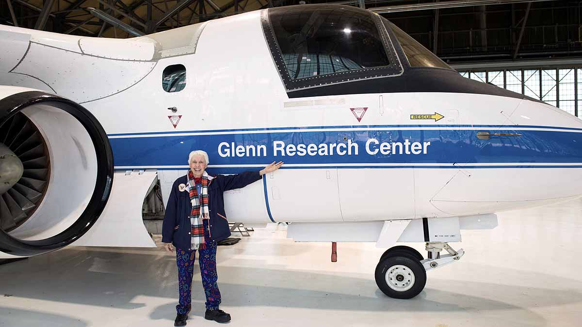 Wally Funk Blue Origin