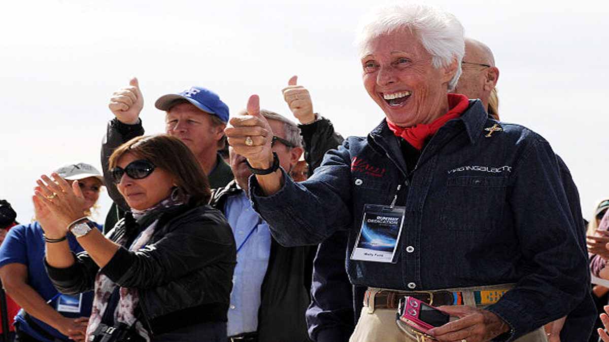 Wally Funk Blue Origin