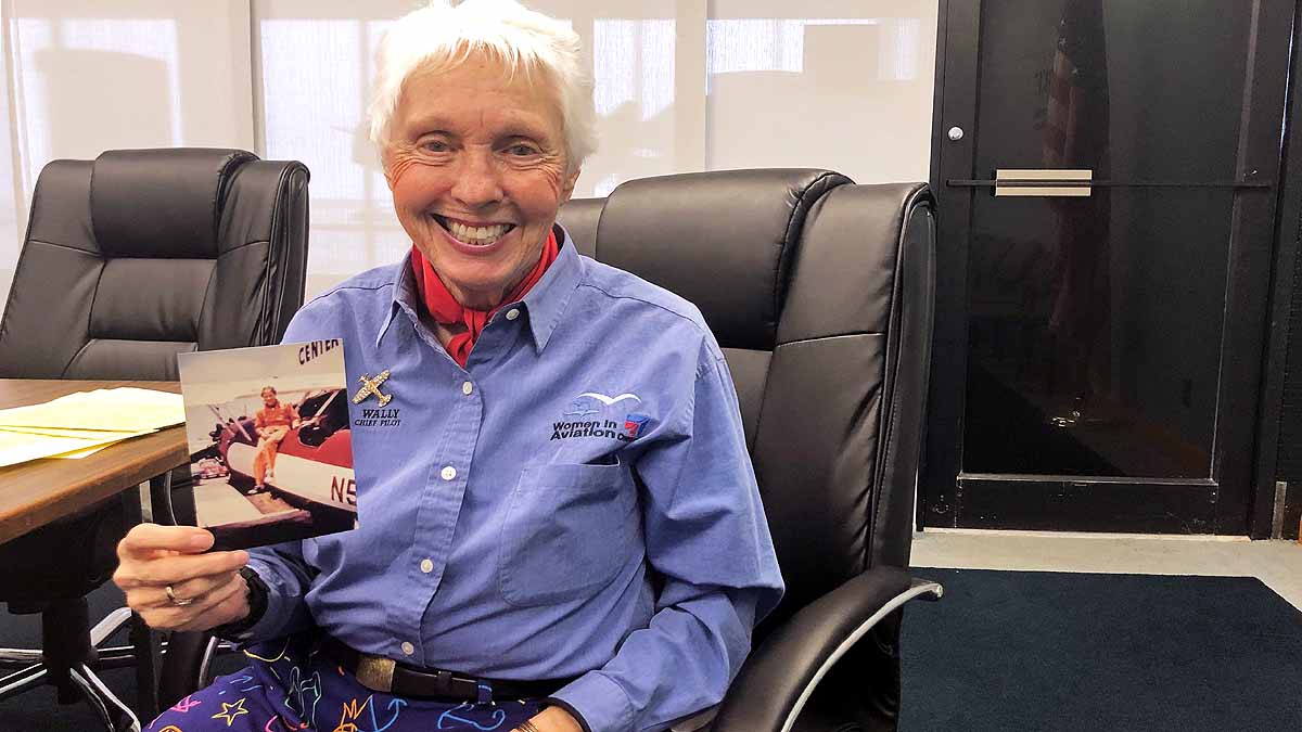 Wally Funk Blue Origin