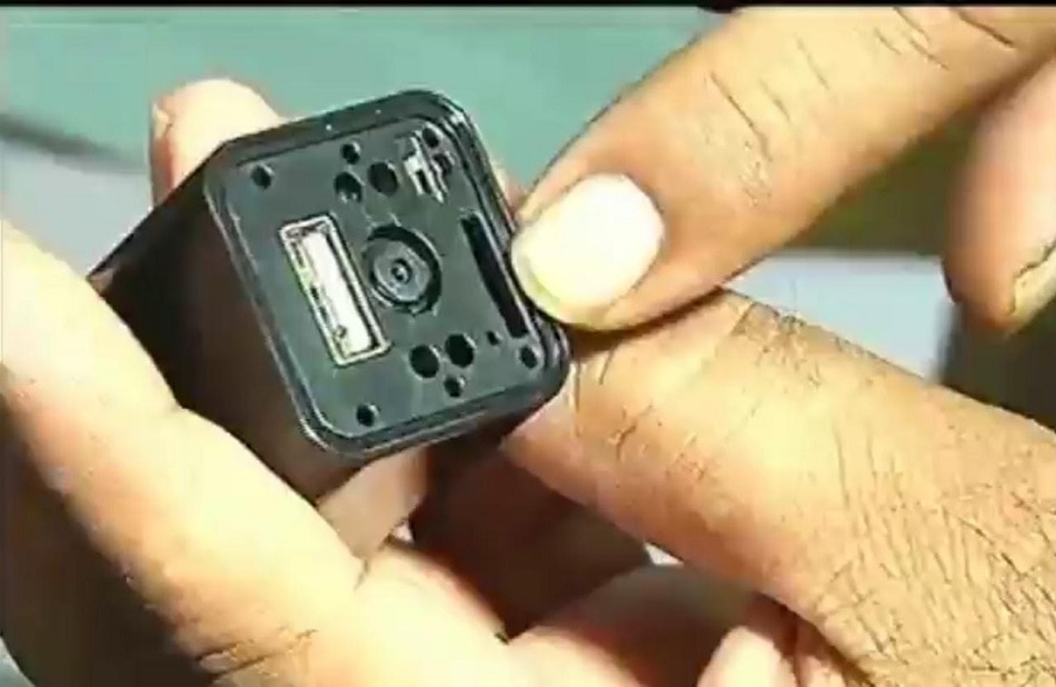 hidden cameras in lady doctor bedroom and bathroom