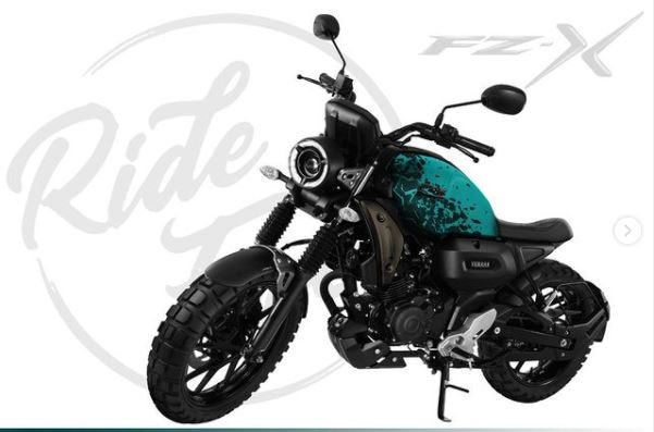 Yamaha FZ-X की Digital Render