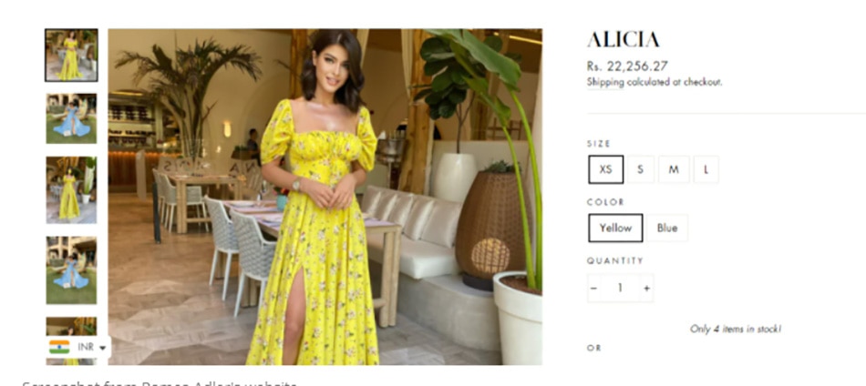 रोमिया एडलर की वेबसाइट की इमेज