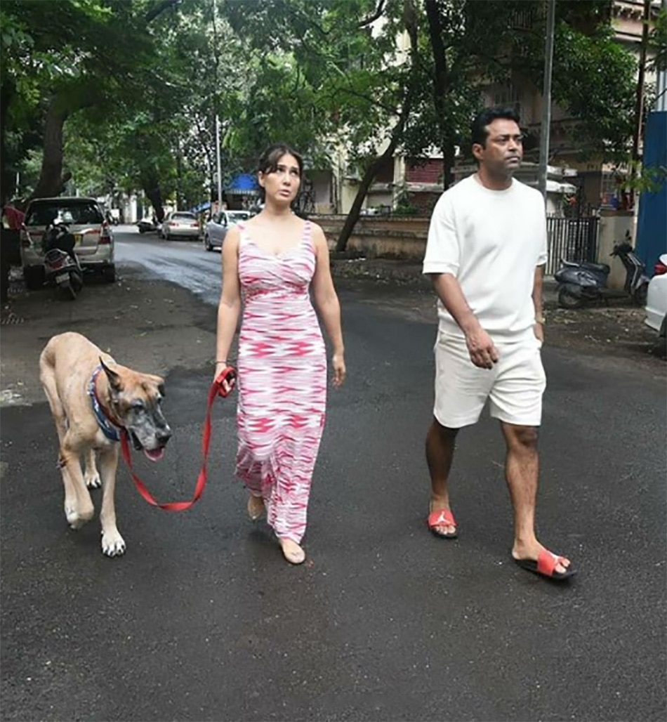 किम शर्मा, लिएंडर पेस