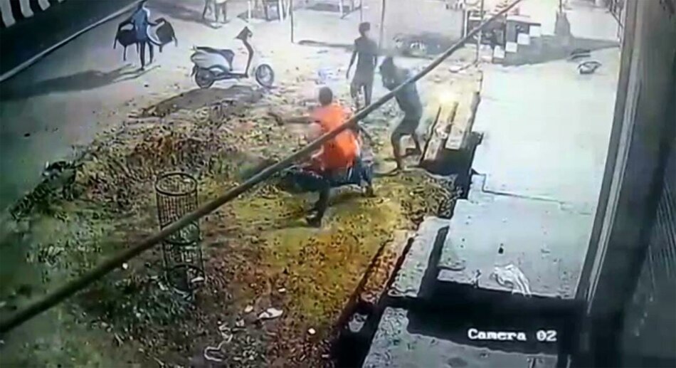 Uncle and nephew beaten up