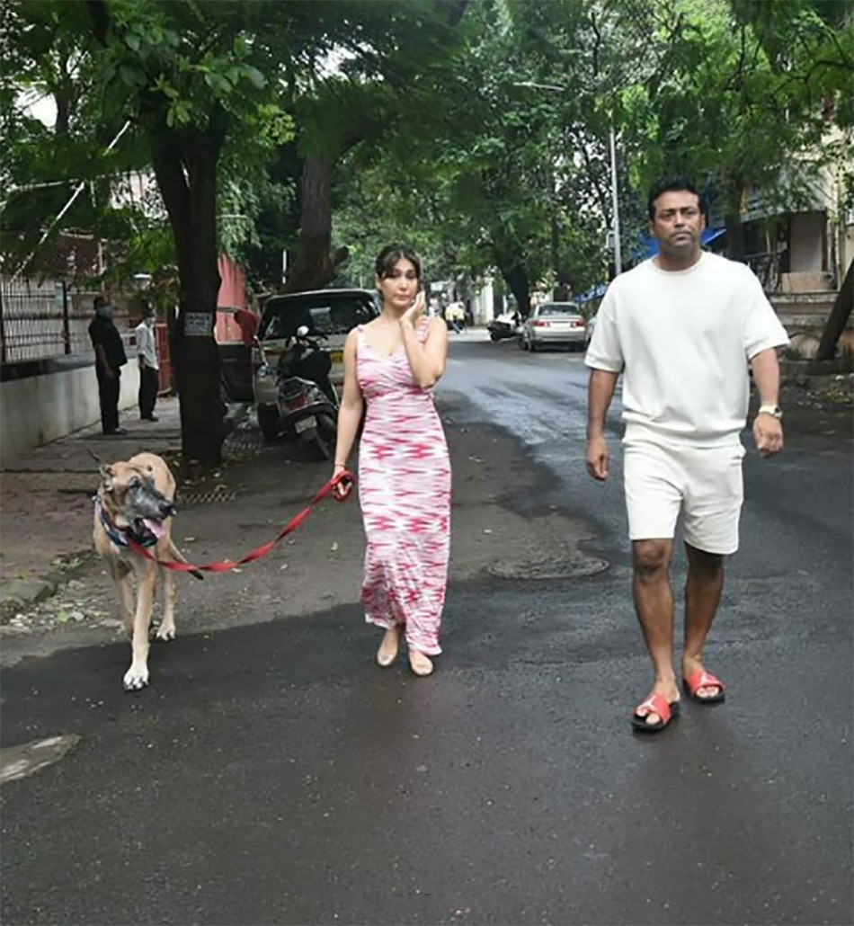 किम शर्मा, लिएंडर पेस