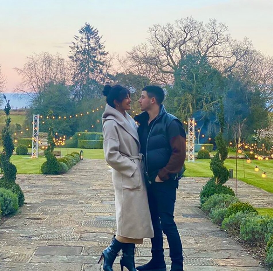 प्रियंका चोपड़ा और निक जोनस