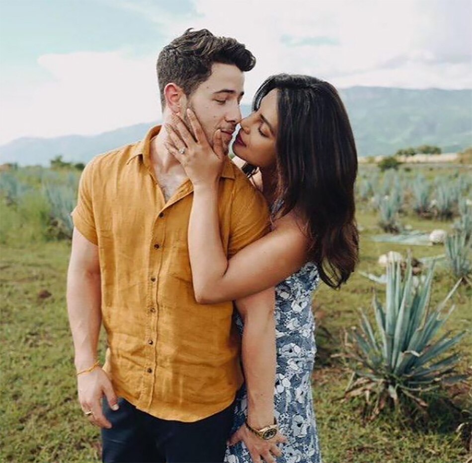 प्रियंका चोपड़ा और निक जोनस