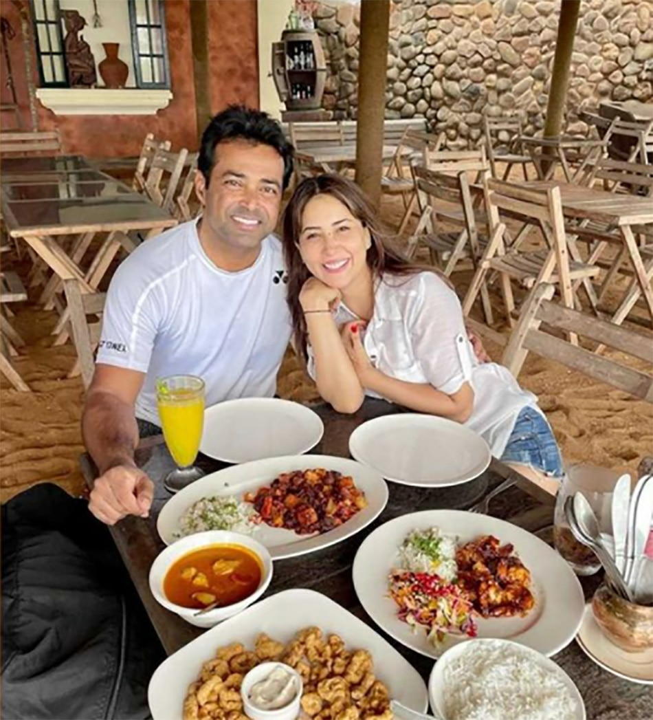 किम शर्मा, लिएंडर पेस