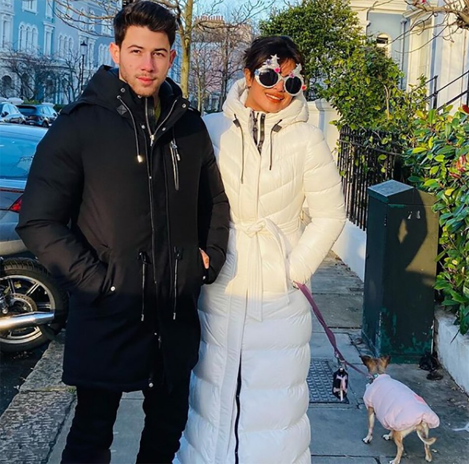 प्रियंका चोपड़ा और निक जोनस