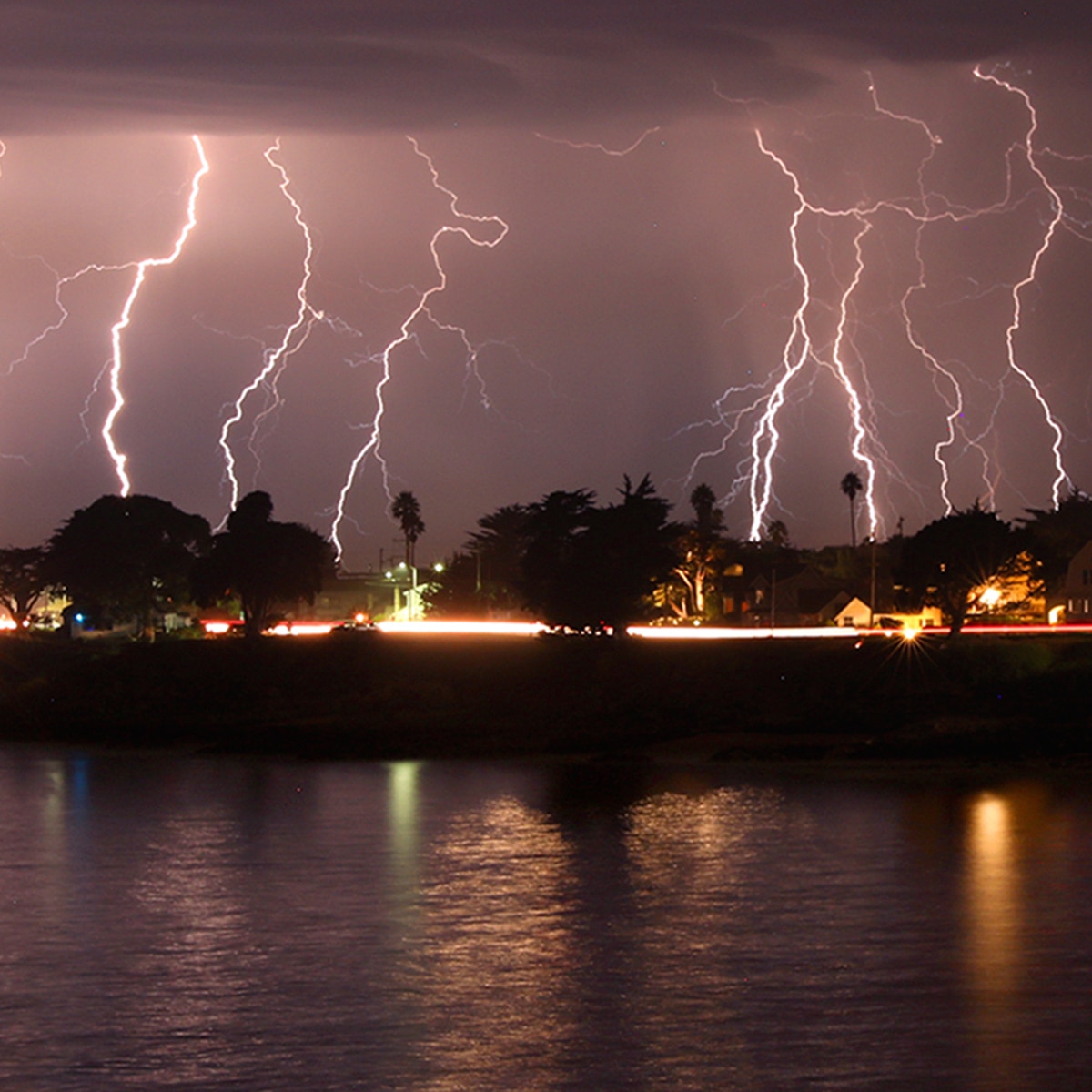 Lightning At Wedding