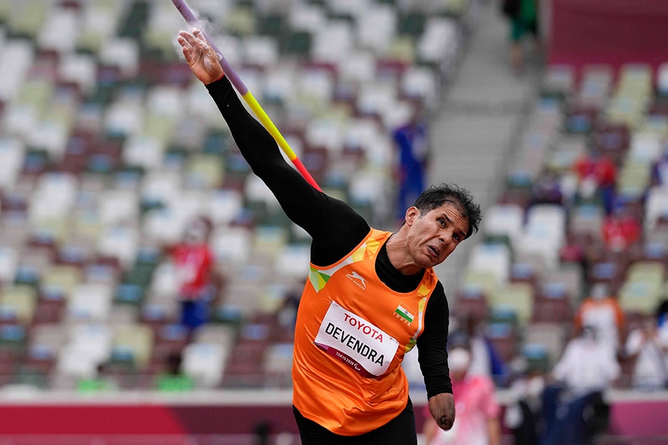 Indian paralympic player devender 