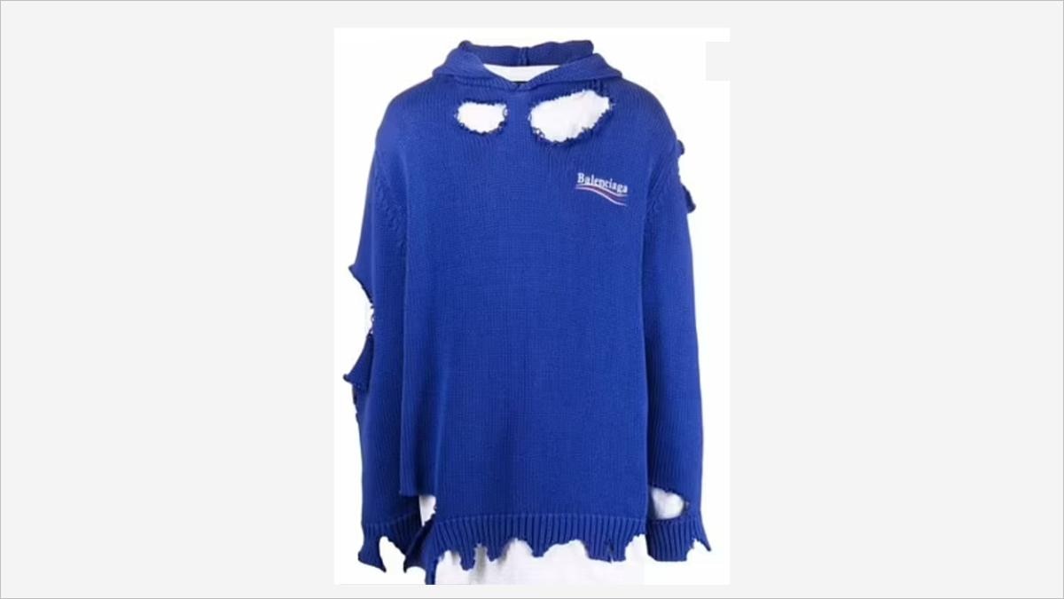 छेद वाली जैकेट का उड़ा मजाक