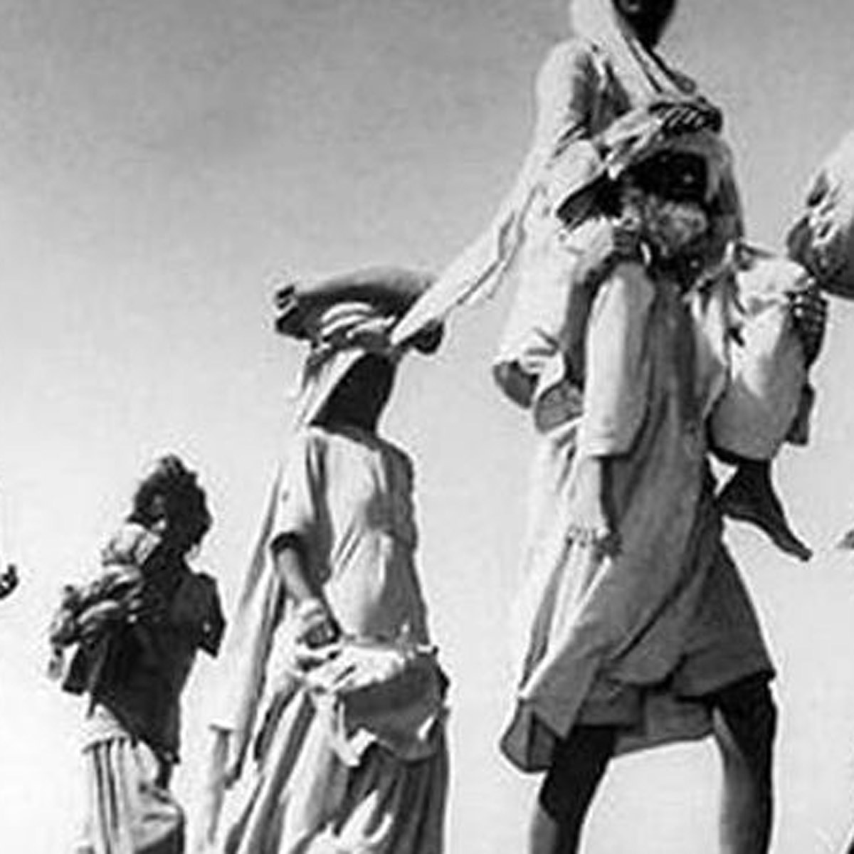 बंटवारे के दिन का दृश्य (Getty)