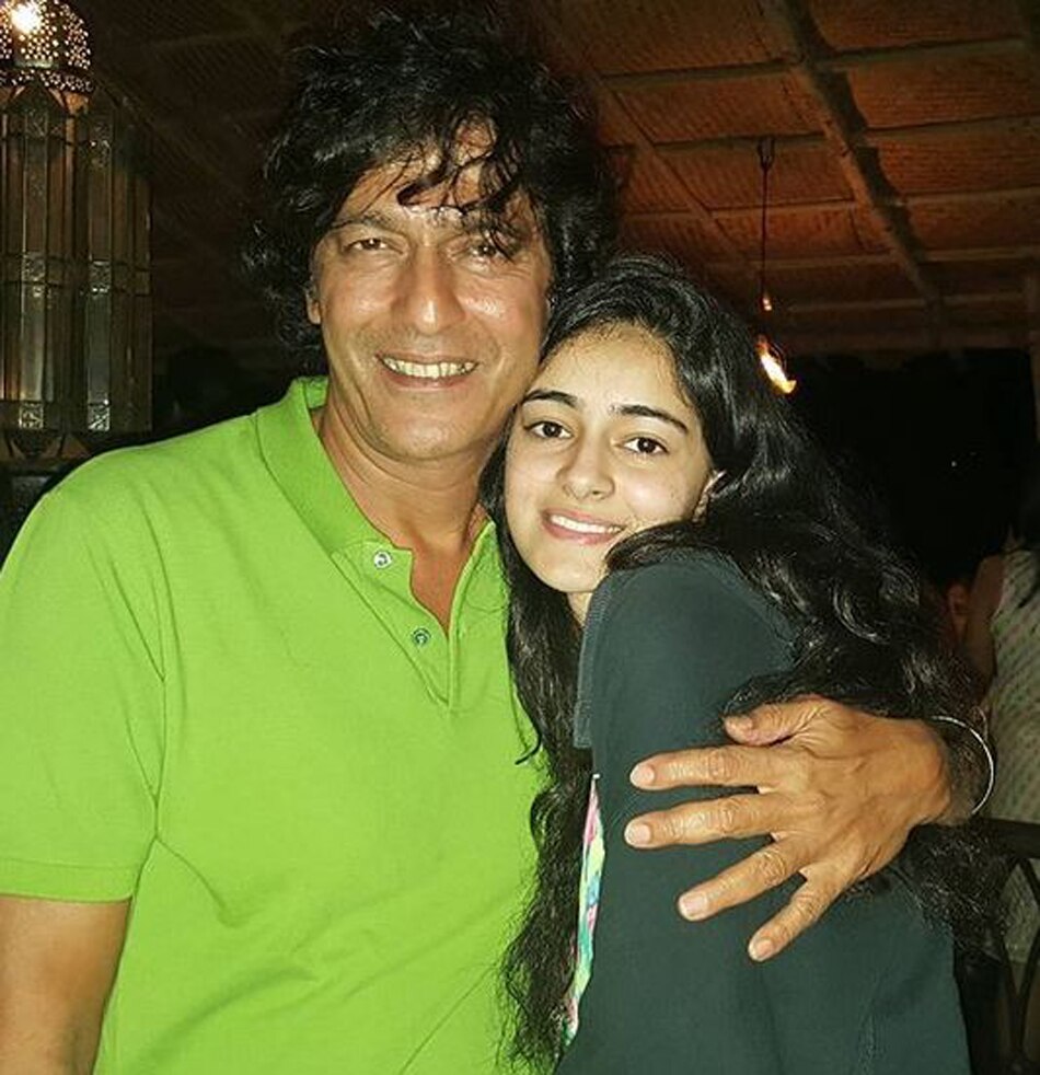 अनन्या पांडे संग चंकी