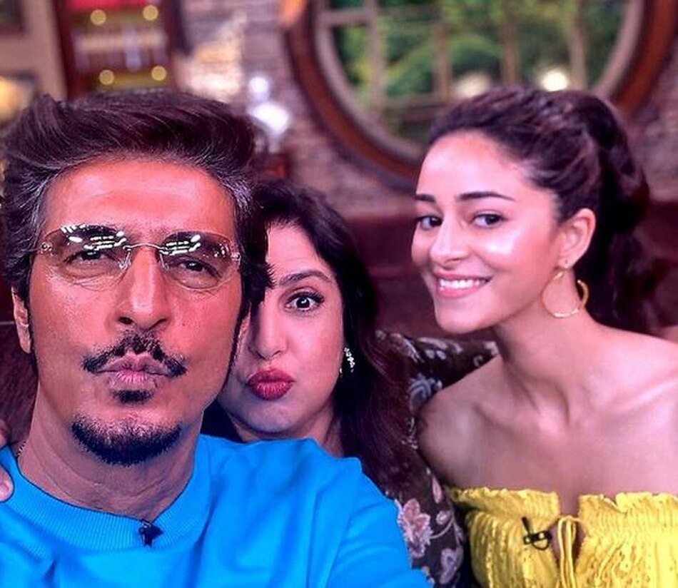 अनन्या संग चंकी पांडे