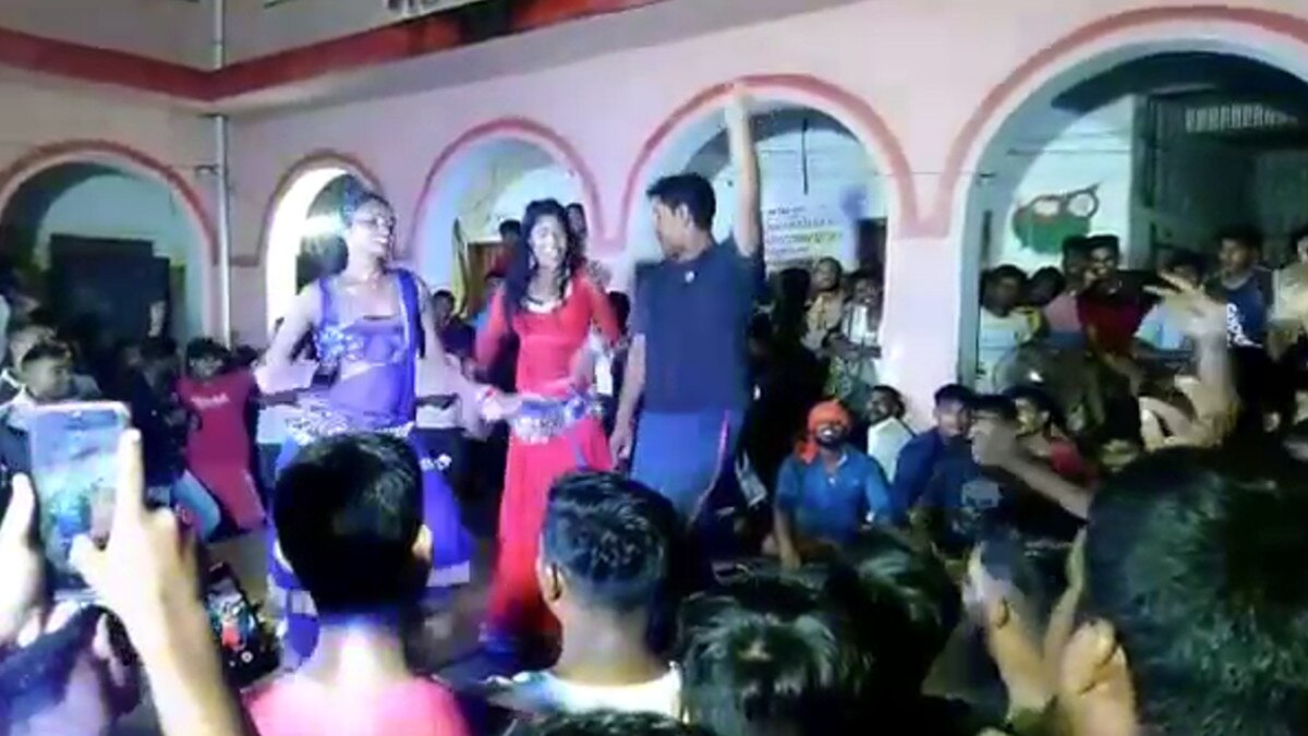 Government school turned into dance bar