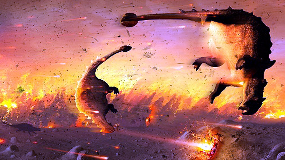 Dinosaur-ending asteroid