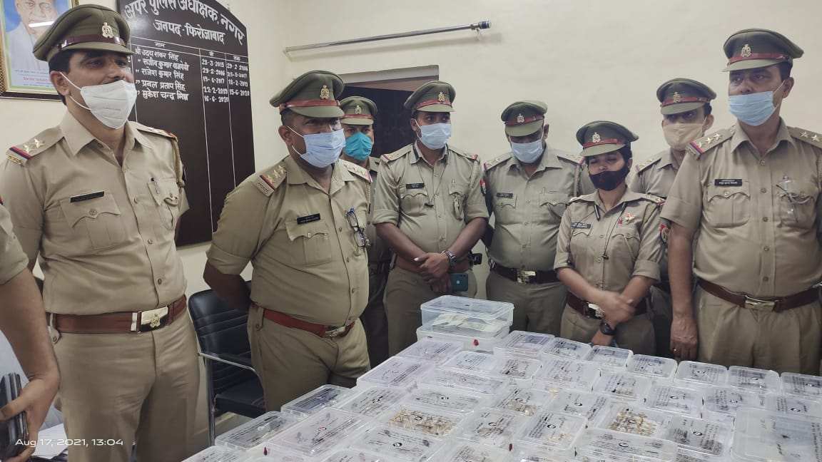 2 करोड़ 75 लाख के जेवर चुराने वाला युवक पकड़ा गया 