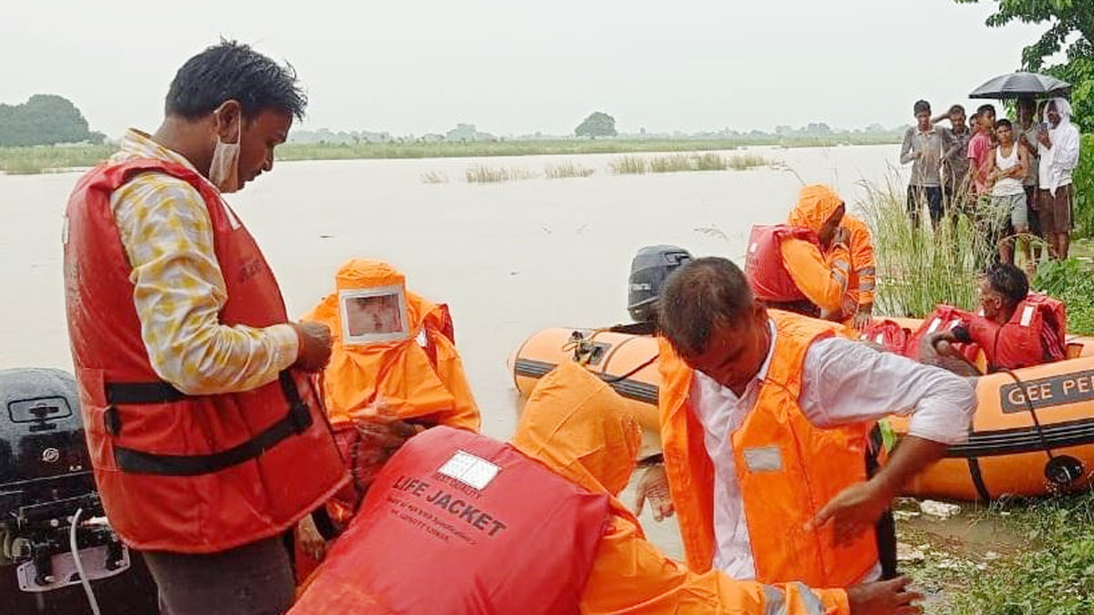 बाढ़ की वजह से बिहार के कई राज्यों की स्थिति बेहद खराब