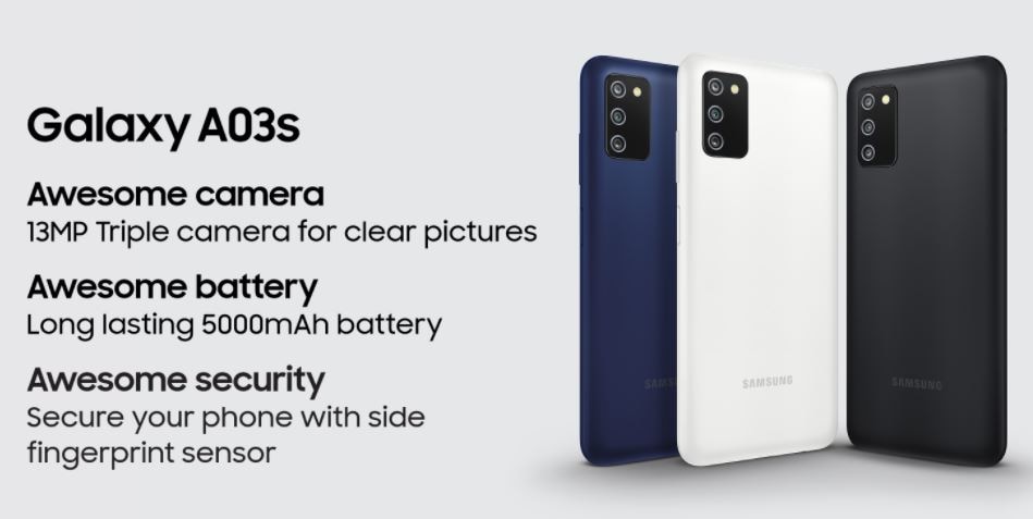 Galaxy A03s