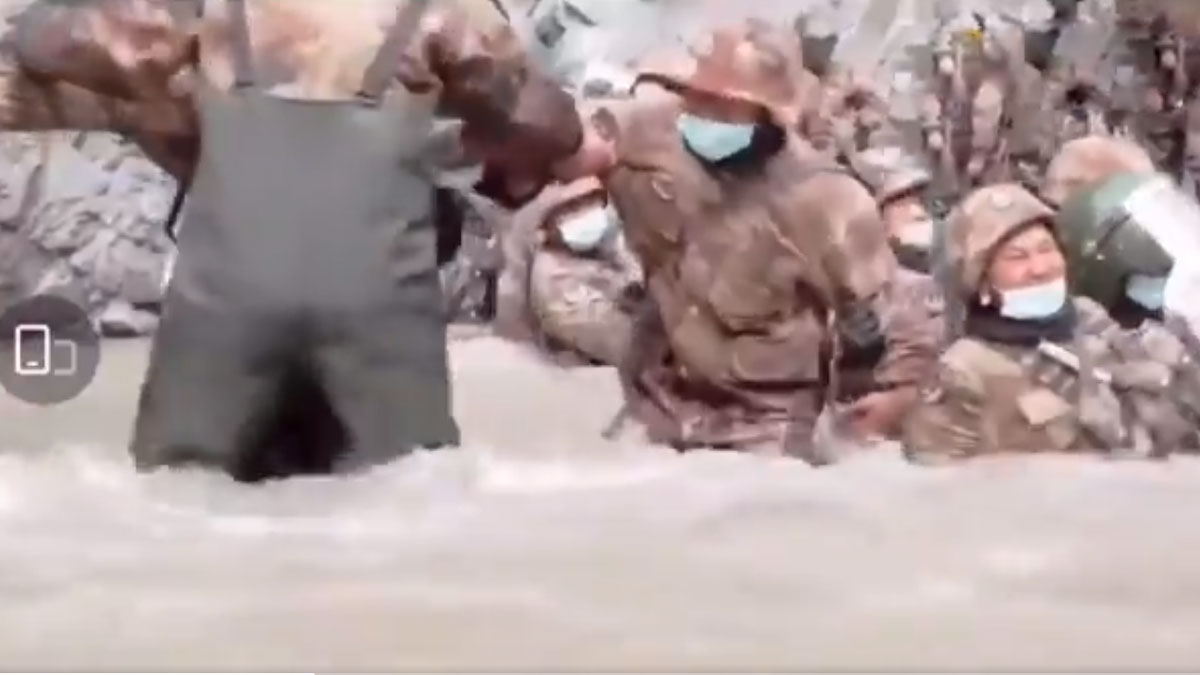  चीन ने जारी किया गलवान हिंसा का नया वीडियो 